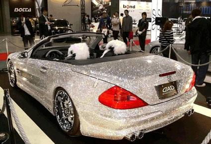  "مرسيدس بنز SL500" مرصعة بالماس